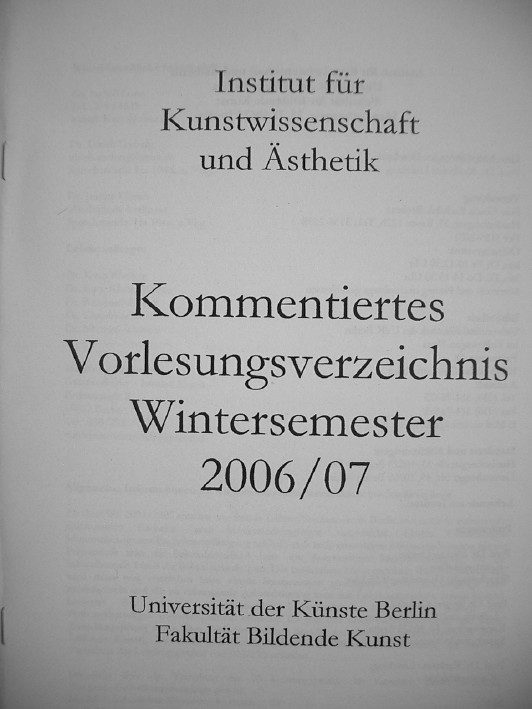 Udk Wise 2006 2007